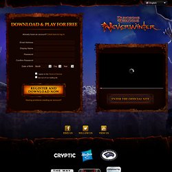 Dungeons & Dragons Neverwinter Free-to-Play MMO. Sign up for beta!