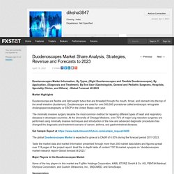 Duodenoscopes Market Share Analysis, Strategies, Revenue and Forecasts to 2023