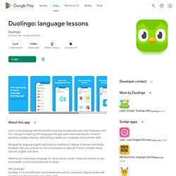 Impara l'inglese con Duolingo - App Android su Google Play