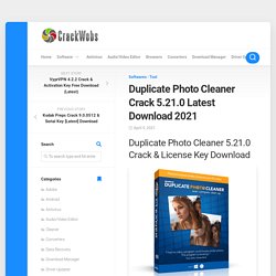Duplicate Photo Cleaner Crack 5.21.0 Latest Download 2021