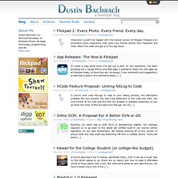 Dustin Bachrach Blog