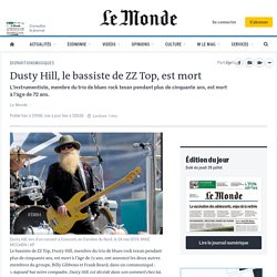 Dusty Hill, le bassiste de ZZ Top, est mort