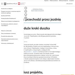 Duszek przechodzi przez jezdnię - Epodreczniki.pl