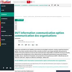 DUT information-communication - L'Etudiant
