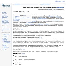Dutch phrasebook