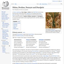 Dáinn, Dvalinn, Duneyrr and Duraþrór