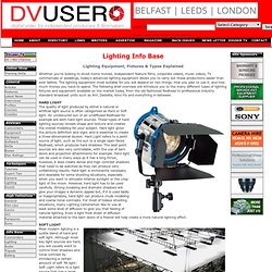 DVuser: Lighting Info Base