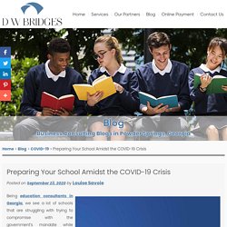 Preparing Your School Amidst the COVID-19 Crisis