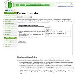 Dynamic Drive- FavIcon Generator