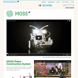 MOSS - The Dynamic Robot Construction Kit