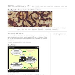 Zhou Dynasty Chinese History AP World History