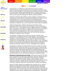 Dysautonomia Youth Network of America, Inc.