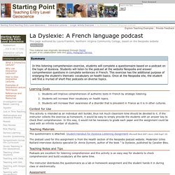 La Dyslexie: A French language podcast
