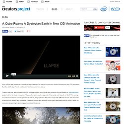 A Cube Roams A Dystopian Earth In New CGI Animation