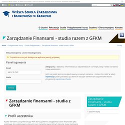 Zarządzanie finansami studia