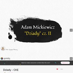 Dziady - CKE by A.P. on Genially