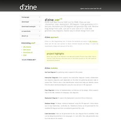 Dzine - Open Source Case Tool