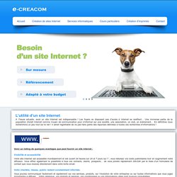 E-Creacom » L’utilité d’un site web