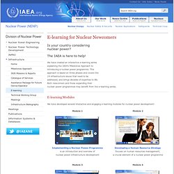 E-learning - Nuclear Power - IAEA