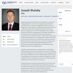 Joseph Shalaby - EMortgage Capital