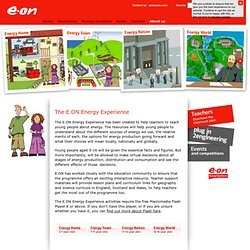 E.ON UK - Energy Experience - Energy