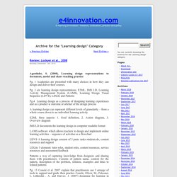 e4innovation.com » Learning design
