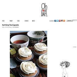 Earl Grey Tea Cupcake