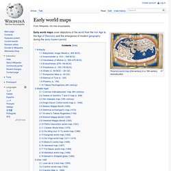 Early world maps
