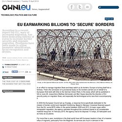 EU Earmarking Billions to ‘Secure’ Borders