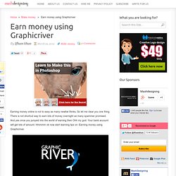 Earn money using Graphicriver 