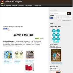 earring-making