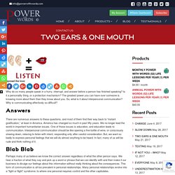 POWER with WORDS : POWER with WORDS