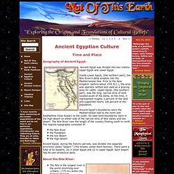 Not Of This Earth - Ancient Egyptian Culture Part 1 / (6)