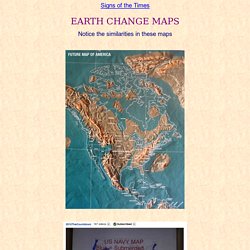 EARTH CHANGE MAPS