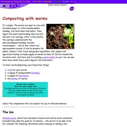 - Our Earth - Composting with worms