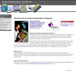 Earth Exploration Toolbook
