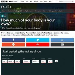 Earth - How much of your body is your own?