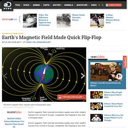 Earth's Magnetic Field Made Quick Flip-Flop