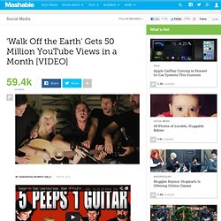 'Walk Off the Earth' Gets 50 Million YouTube Views in a Month [VIDEO] - StumbleUpon