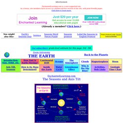 EARTH'S Seasons - Zoom Astronomy