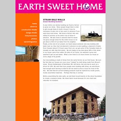 Earth Sweet Home - Off the Grid Straw Bale Construction