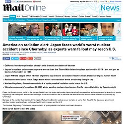 Japan tsumani and earthquake: America on nuclear accident radiation alert