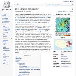 2011 Virginia earthquake