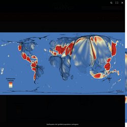 Earthquake Risk - Worldmapper