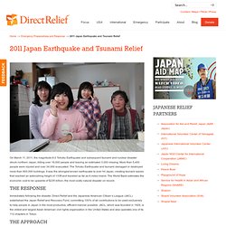 2011 Japan Earthquake and Tsunami Relief « Direct Relief