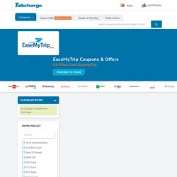 EaseMyTrip Coupons & Offers: ₹5000 off on Hotel & Flight - Nov 2020