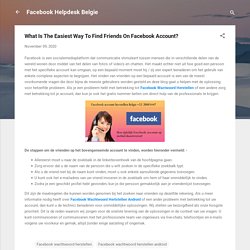 What Is The Easiest Way To Find Friends On Facebook Account?