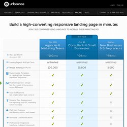 The Easiest Way to Build, Publish & A/B Test Landing Pages