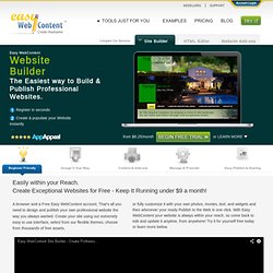 Website Builder by Easy WebContent - Easily build a website