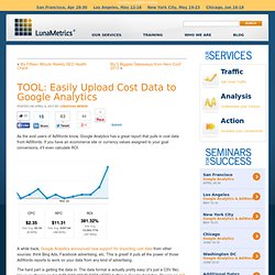 TOOL: Easily Upload Cost Data to Google Analytics